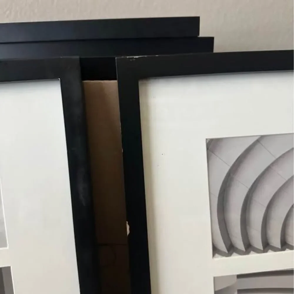 Set of 2 Black Collage Picture Frames